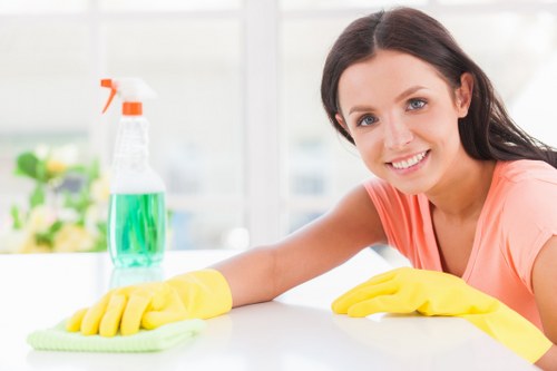 Professional house cleaning service in a W12 home with careful attention to detail