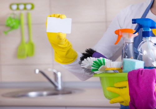 Professional oven cleaning service for a home in W12