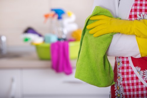 Local cleaning professionals preparing a property in Shepherd’s Bush, W12