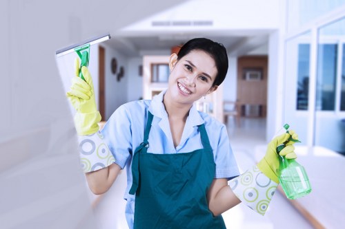 Home cleaning visit prepared for a W12 household