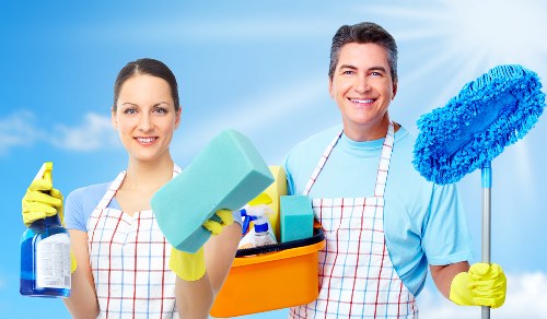 Professional carpet cleaning removing stains from a living room carpet
