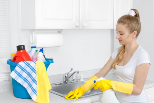 Local after builders clean in W12 for a newly renovated property